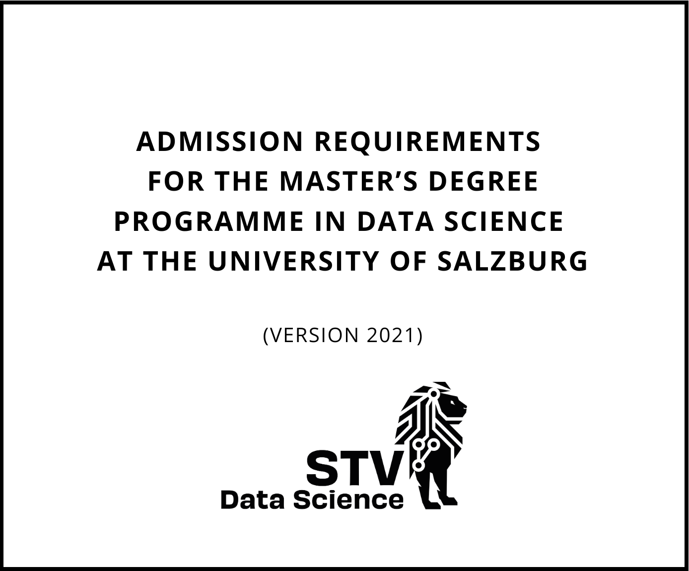 Admission Requirements
